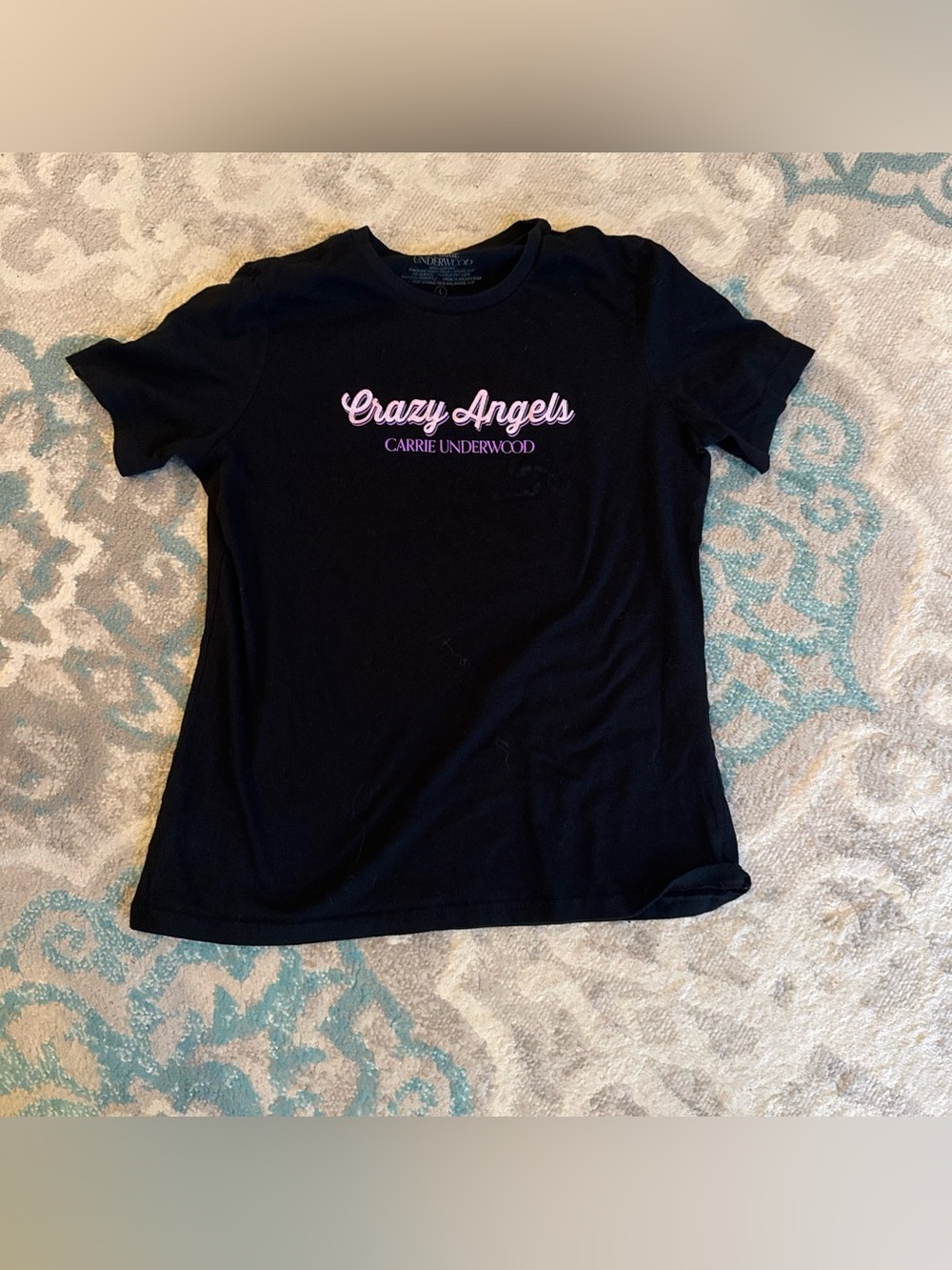 Crazy Angels Black Tee